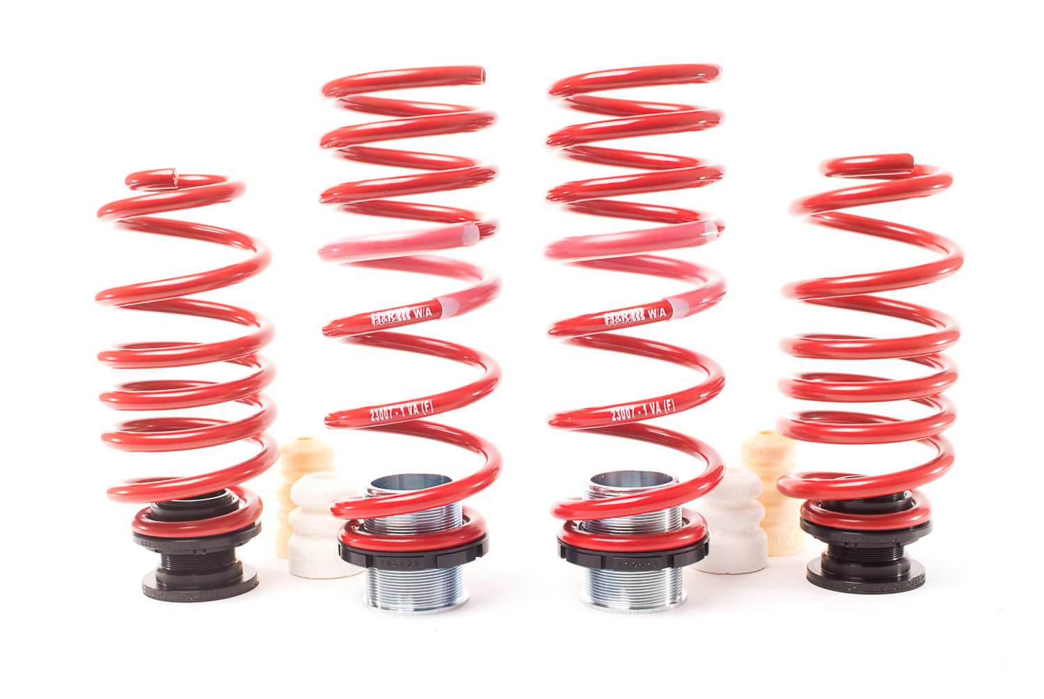 H&R 1.6" x 1.6" Sport Front & Rear Lowering Coil Springs For 17-18 A4 S4 50357