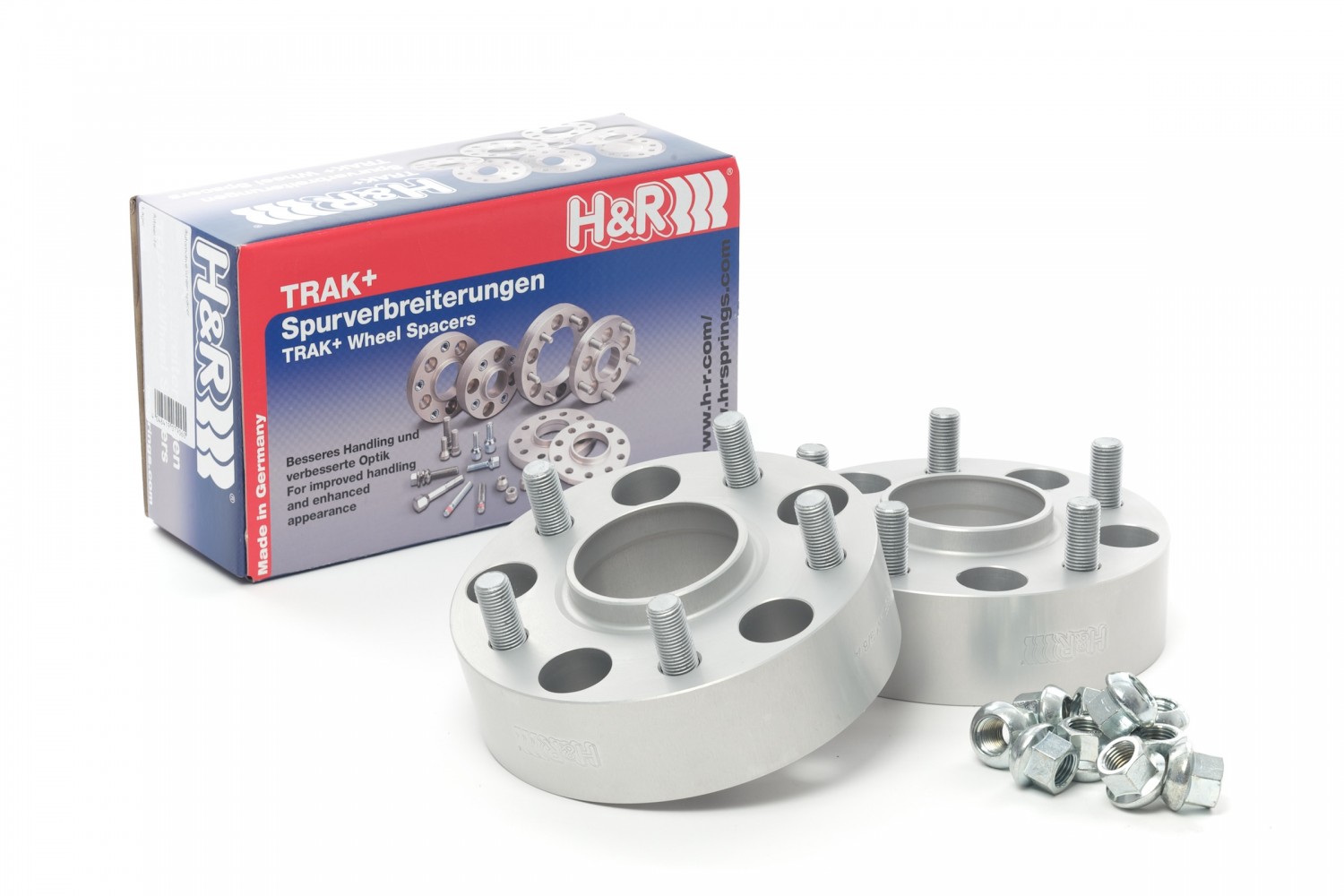 H&R 50mm Hubcentric Bolt On Wheel Spacers Audi S4 B6/B7 03-09 